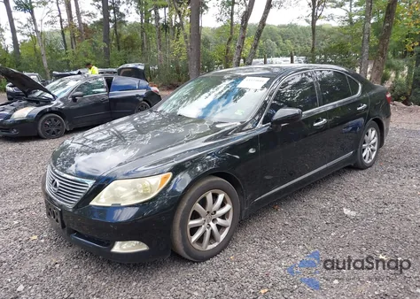 2007 Lexus Ls 460 z USA, uszkodzony, nr VIN JTHBL46F775015433